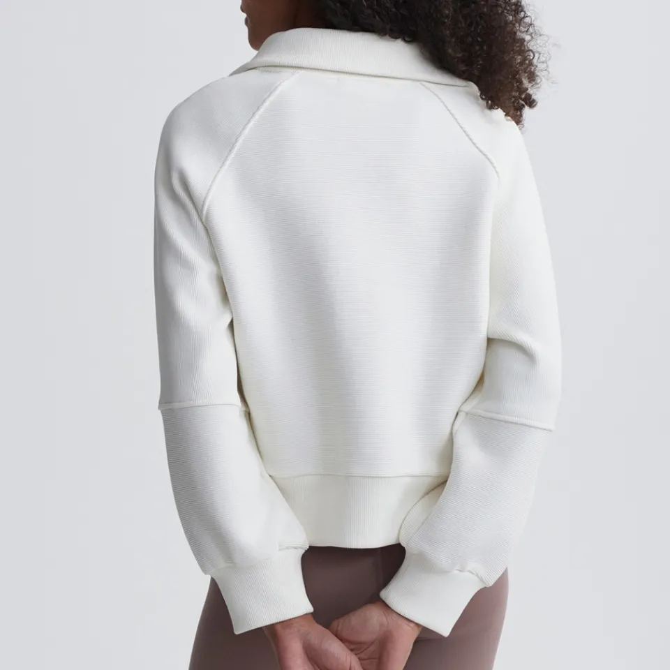 Sportswear|Loungewear|Good American Varley Milano Ribbed Cotton-Blend Knit Jumper - L