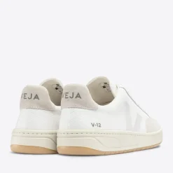Trainers|Veja Men’s V-12 B Mesh and Suede Trainers - UK 7