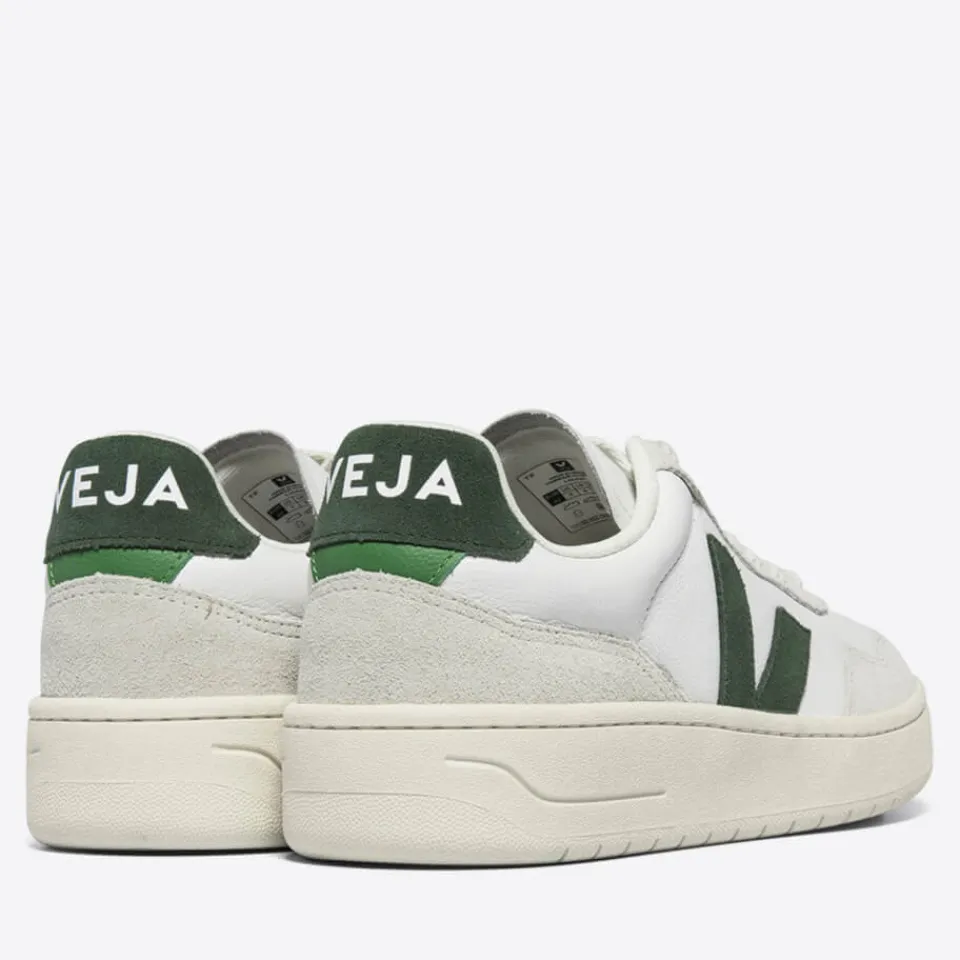 Trainers|Dr. Martens Veja Men's V-90 Bastille Leather and Suede Trainers - UK 8