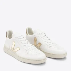 Trainers|Dr. Martens Veja V-10 Chrome-Free Leather Trainers - UK 3