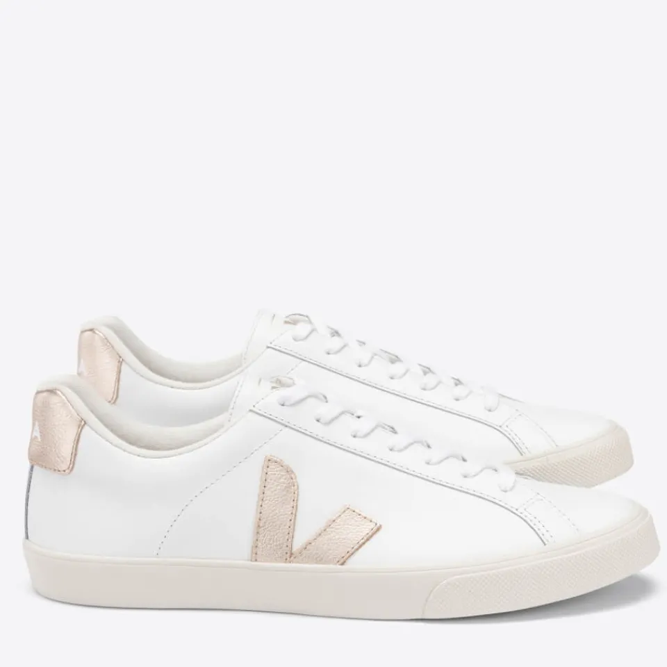 Trainers|Veja Women's Esplar Leather Trainers - UK 3