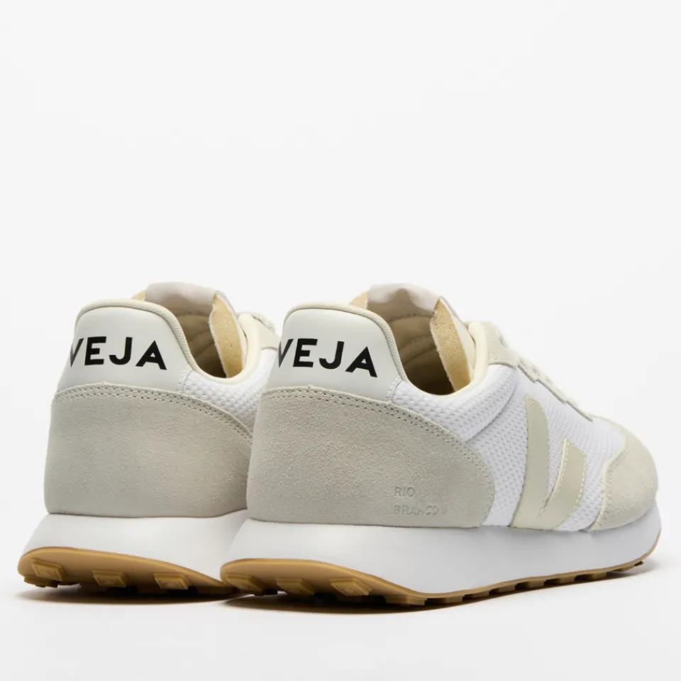 Trainers|Veja Women's Rio Branco II Running Style Mesh Trainers - UK 3
