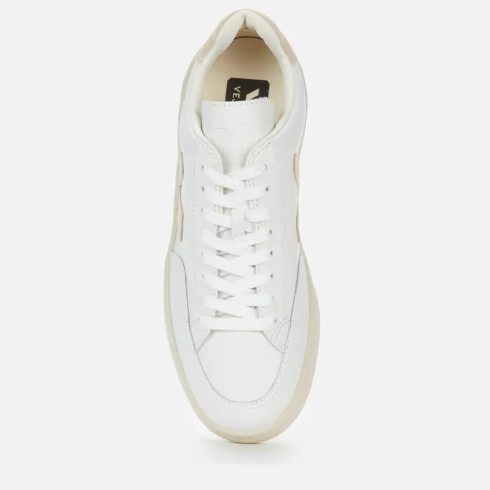 Trainers|Veja Women's V-12 Leather Trainers - UK 3