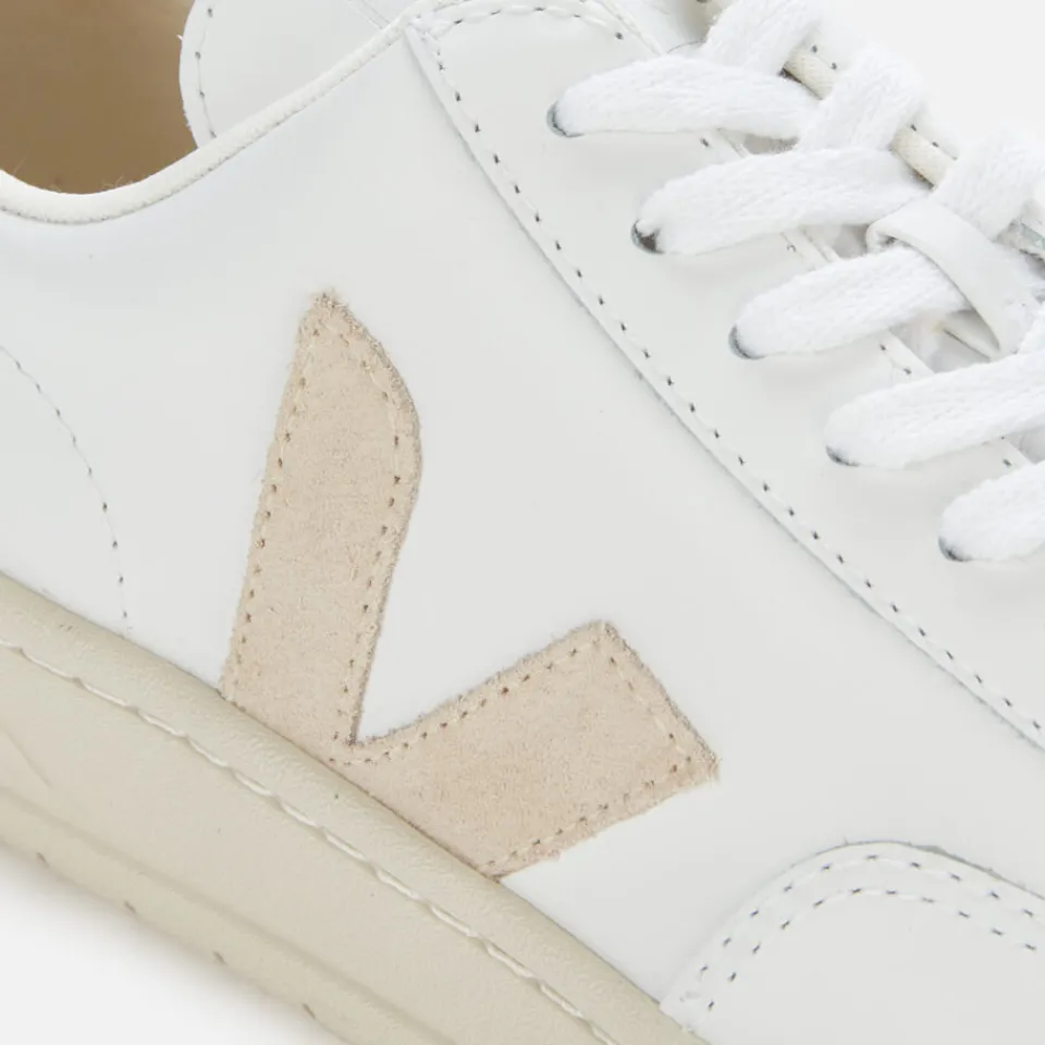 Trainers|Veja Women's V-12 Leather Trainers - UK 3