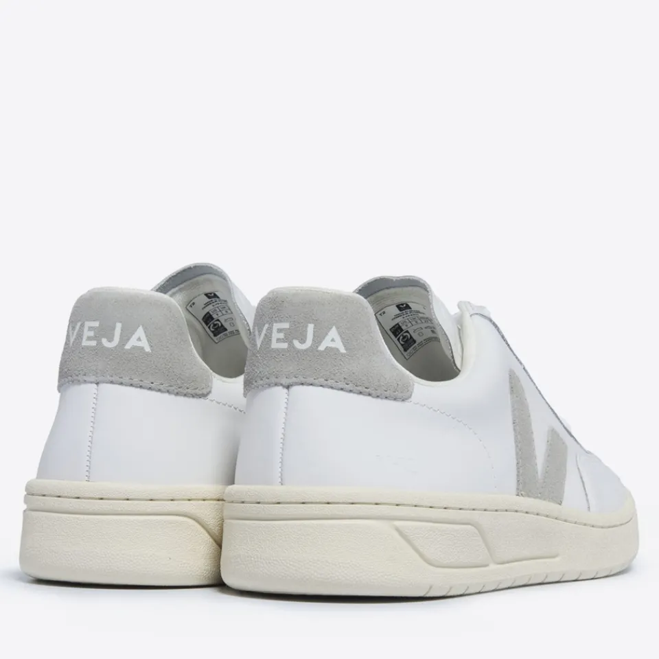 Trainers|Dr. Martens Veja Women's V-12 Suede-Trimmed Leather Trainers - UK 6