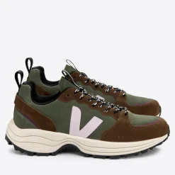 Trainers|Coach Veja Women's Venturi Suede Running Style Trainers - UK 3
