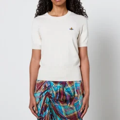 T-Shirts And Tops|Vivienne Westwood Bea Cotton and Cashmere-Blend Top - XS