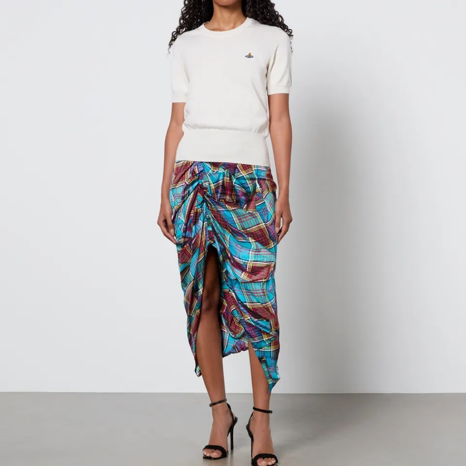 T-Shirts And Tops|Vivienne Westwood Bea Cotton and Cashmere-Blend Top - XS