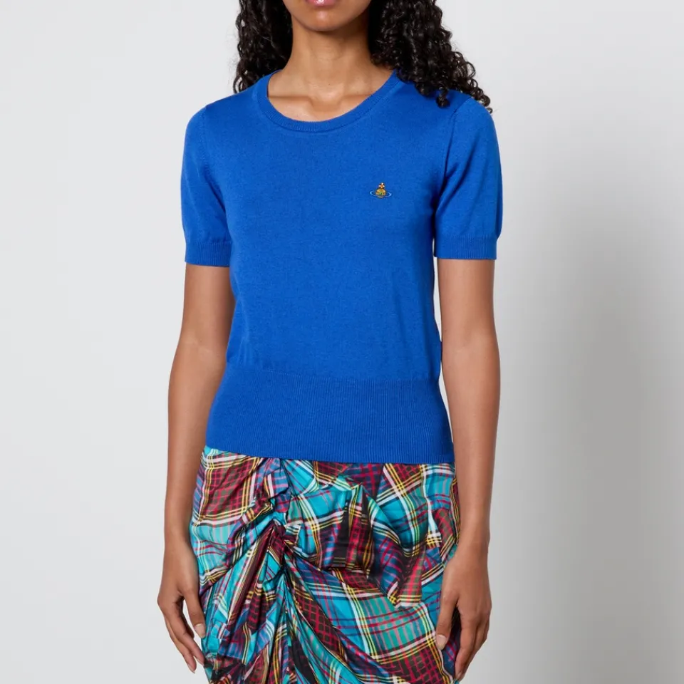 T-Shirts And Tops|A.P.C. Vivienne Westwood Bea Cotton and Cashmere-Blend Top - M