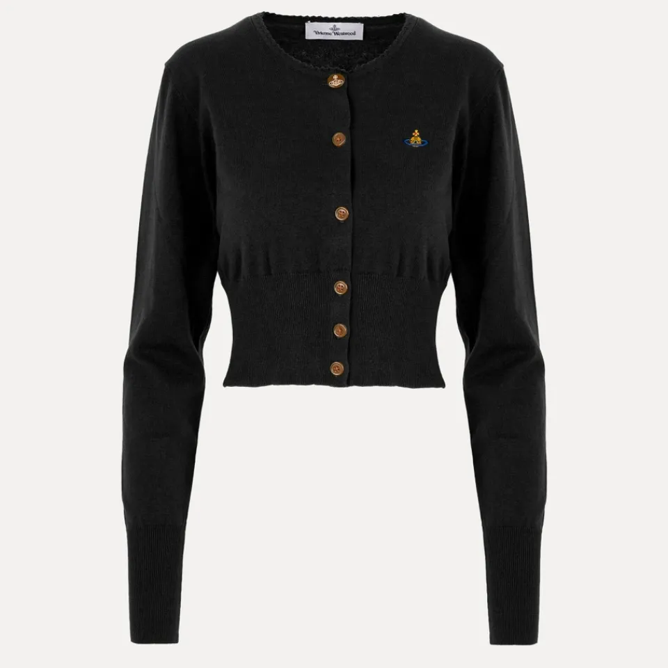 Knitwear|Vivienne Westwood Bea Cropped Cardigan - XS