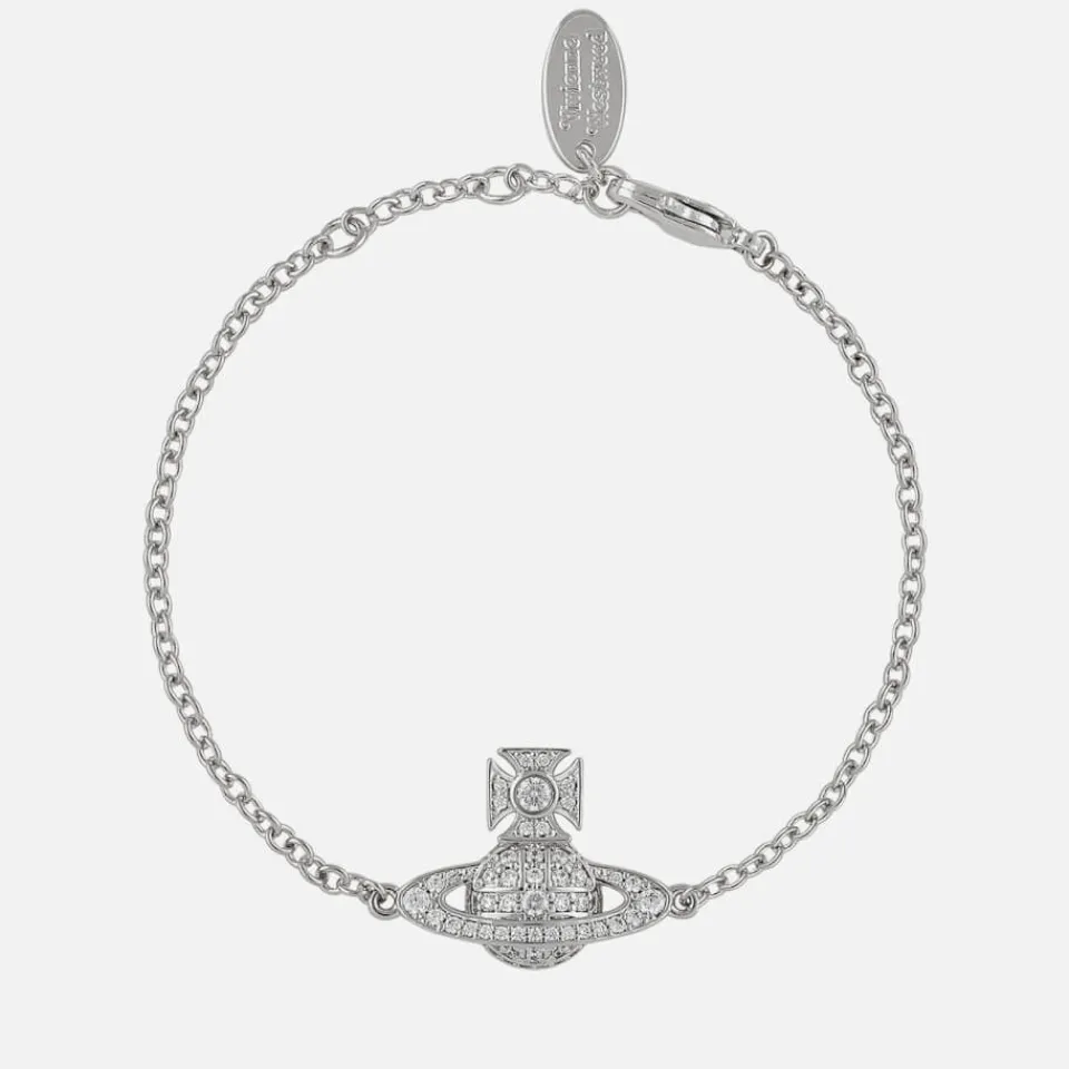 Jewellery|Vivienne Westwood Carmela Bas Relief Silver-Tone Bracelet