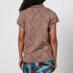 T-Shirts And Tops|Isabel Marant Vivienne Westwood Cotton-Jacquard Polo Shirt - S
