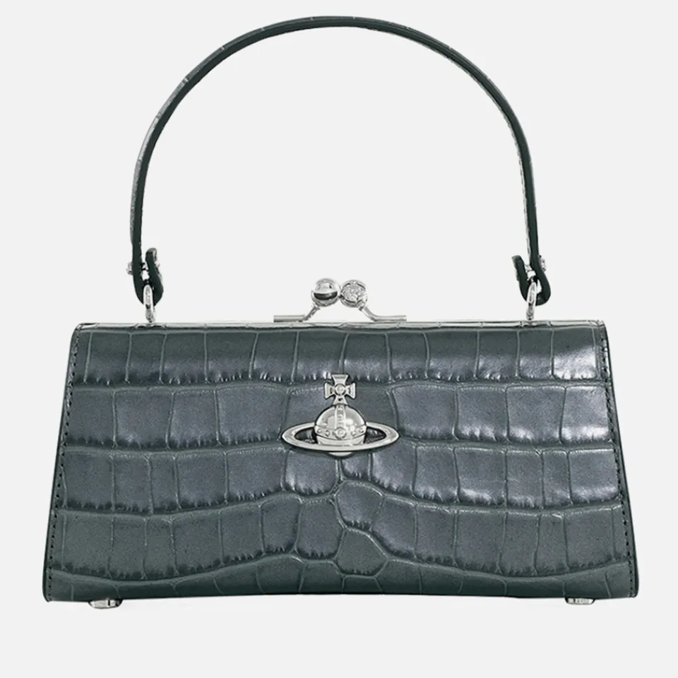 Bags|Dr. Martens Vivienne Westwood Doll XL Croc-Effect Leather Frame Purse