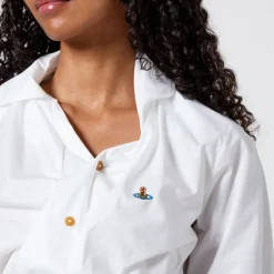 T-Shirts And Tops|Shirts And Blouses|Dr. Martens Vivienne Westwood Drunken Cotton-Poplin Shirt - IT 42/UK 10