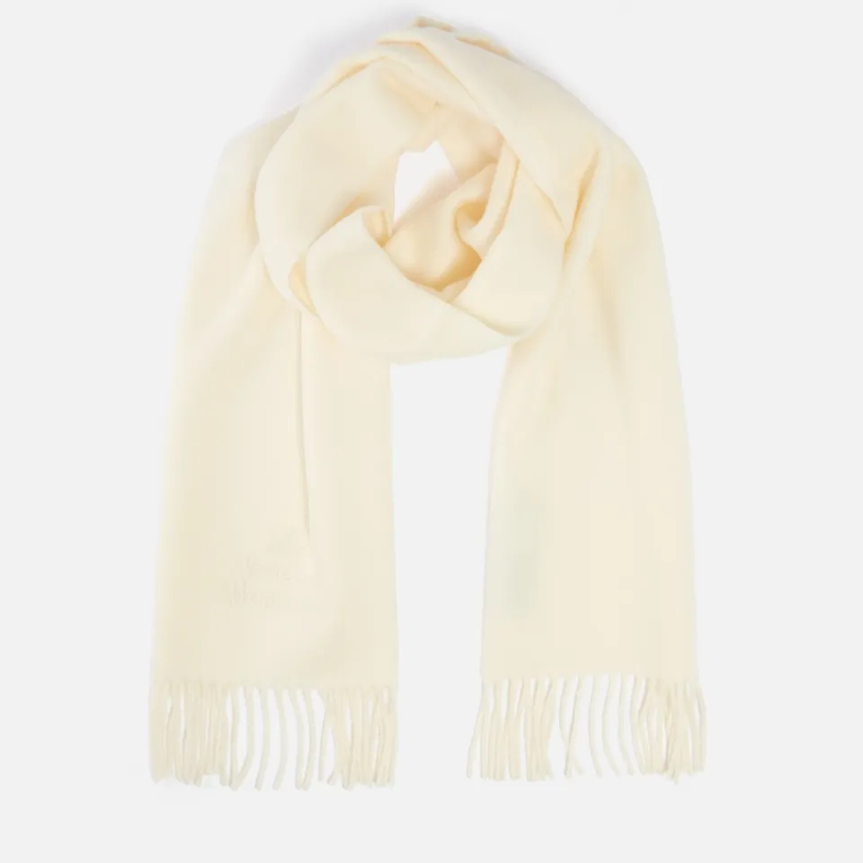 Scarves|Scarves|Vivienne Westwood Embroidered Logo Wool Scarf