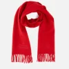 Scarves|Scarves|Autry Vivienne Westwood Embroidered Wool Logo Scarf
