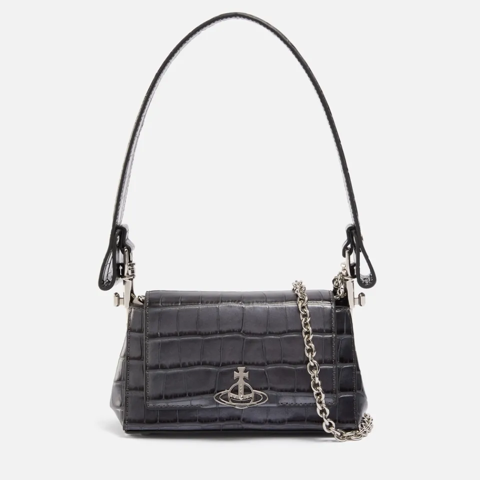 Bags|Dr. Martens Vivienne Westwood Hazel Leather Croc-Effect Handbag