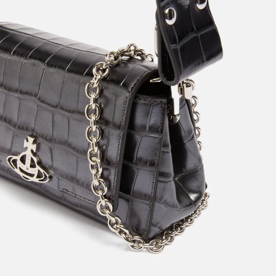 Bags|Dr. Martens Vivienne Westwood Hazel Leather Croc-Effect Handbag