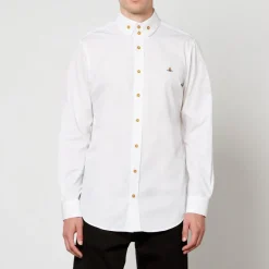 Shirts|Shirts|Vivienne Westwood Krall Cotton-Poplin Shirt - IT 46/S