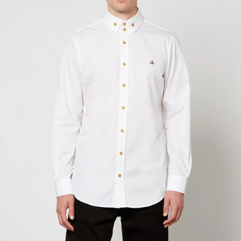 Shirts|Shirts|Vivienne Westwood Krall Cotton-Poplin Shirt - IT 46/S