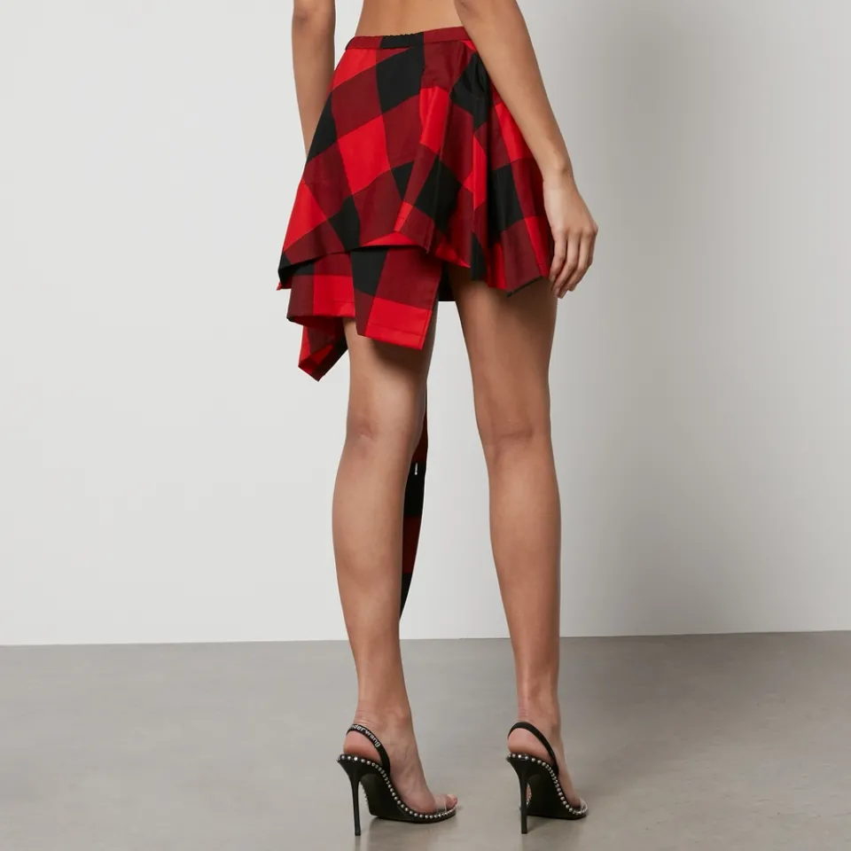 Skirts|Skirts|Dr. Martens Vivienne Westwood Meghan Checked Wool Mini Skirt - IT 38/UK 6