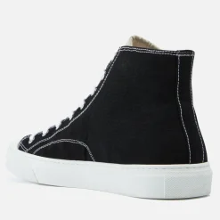 Trainers|Vivienne Westwood Men's Plimsoll Canvas Hi-Top Trainers - Black - UK 8