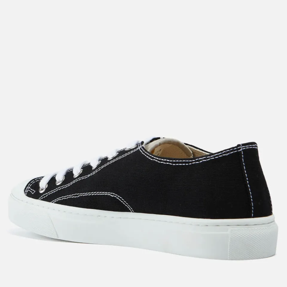 Trainers|Vivienne Westwood Men's Plimsoll Canvas Hi-Top Trainers - Black - UK 8