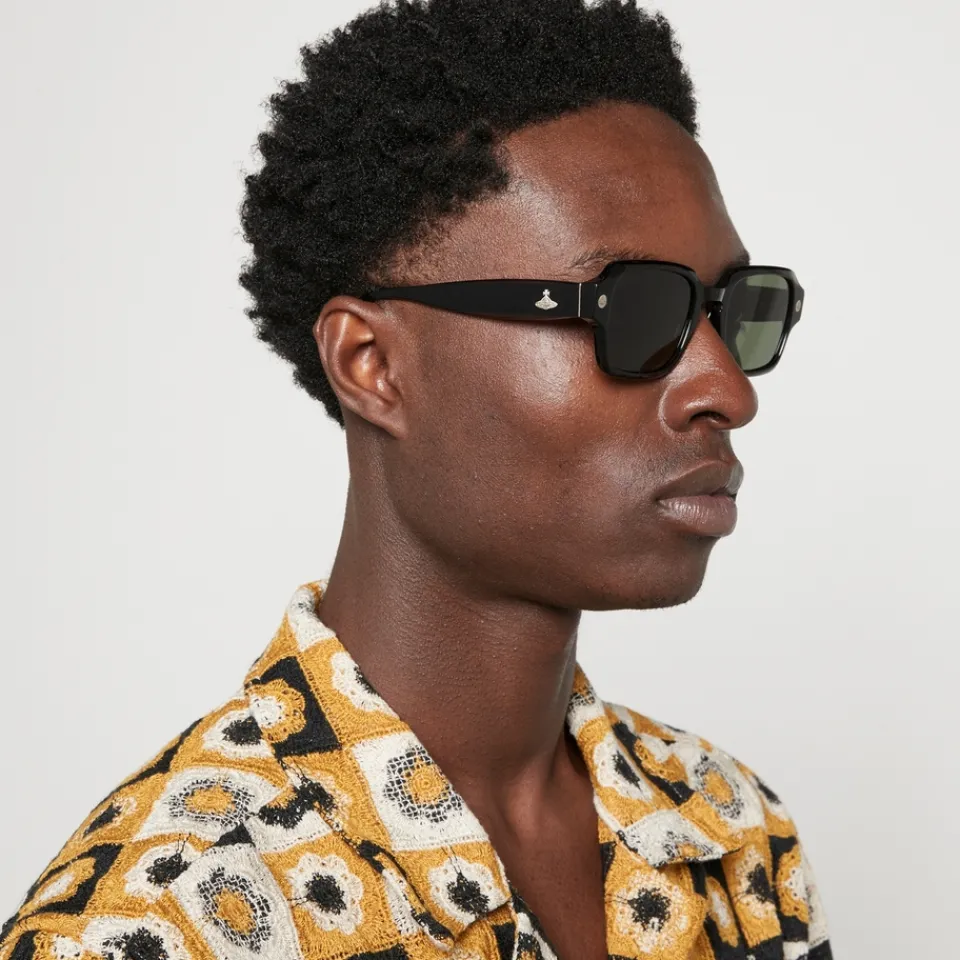 Sunglasses|Sunglasses|Dr. Martens Vivienne Westwood Michael Acetate Square-Frame Sunglasses