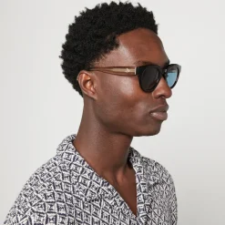 Sunglasses|Sunglasses|Vivienne Westwood Miller Round Frame Acetate Sunglasses