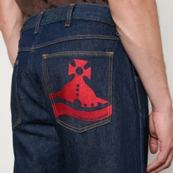 Jeans|Dr. Martens Vivienne Westwood Ranch Denim Wide-Leg Jeans - W32/L32