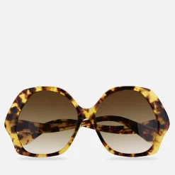 Sunglasses|Sunglasses|Dr. Martens Vivienne Westwood Sophia Acetate Hexagonal-Frame Sunglasses