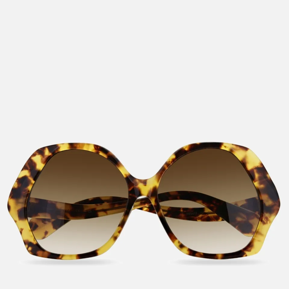 Sunglasses|Sunglasses|Dr. Martens Vivienne Westwood Sophia Acetate Hexagonal-Frame Sunglasses
