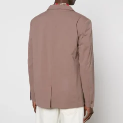 Jackets|Coats|Wax London Fintry Cotton-Blend Seersucker Blazer - EU 44/XL