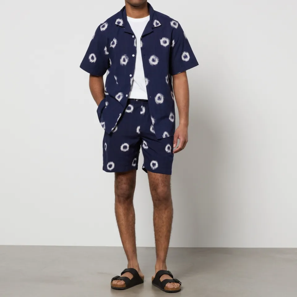 Shorts|Shorts|Lacoste Wax London Kurt Cotton-Jacquard Shorts - W34