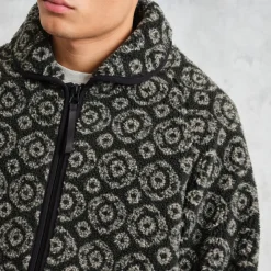 Jackets|Coats|Dr. Martens Wax London Tate Jacquard Fleece Jacket - S