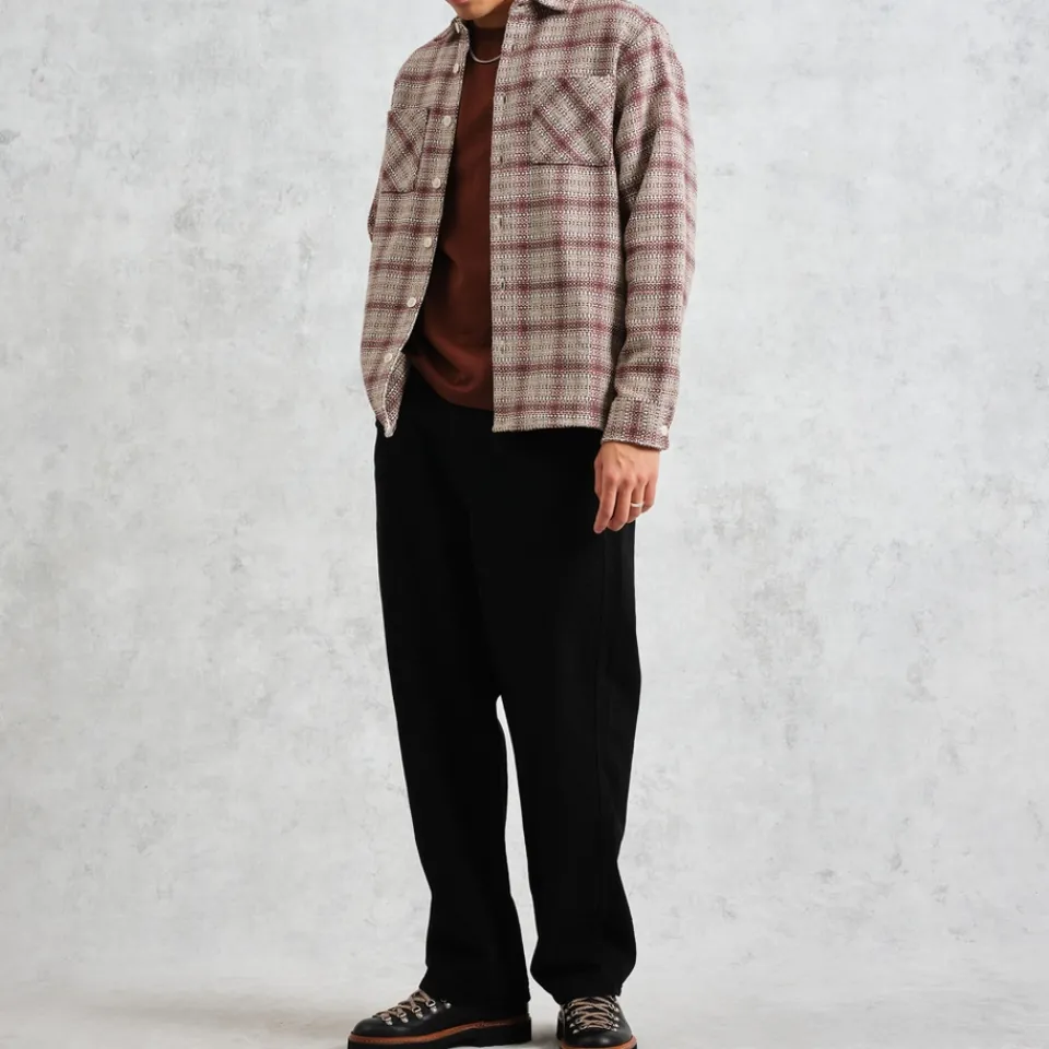 Shirts|Shirts|Dr. Martens Wax London Whiting Checked Cotton-Blend Overshirt - M
