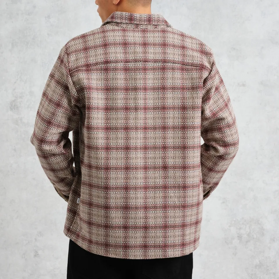 Shirts|Shirts|Dr. Martens Wax London Whiting Checked Cotton-Blend Overshirt - M