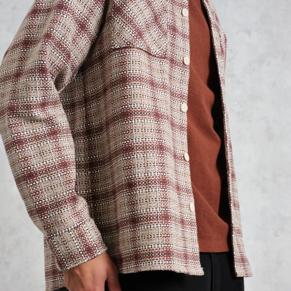Shirts|Shirts|Dr. Martens Wax London Whiting Checked Cotton-Blend Overshirt - M