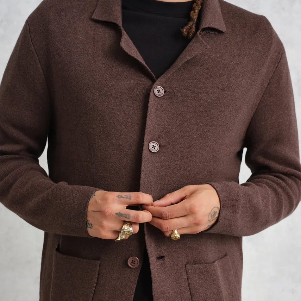 Cardigans|Knitwear|Polo Ralph Lauren Wax London Wightman Cotton-Blend Knit Cardigan - XL