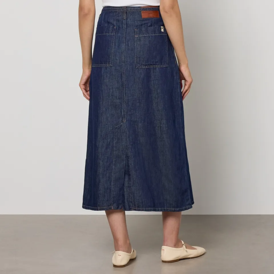 Skirts|Skirts|Dr. Martens Weekend Max Mara Fischio Denim Skirt
