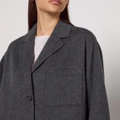Jackets|Coats|Dr. Martens Weekend Max Mara Galosce Wool-Blend Coat - UK 6