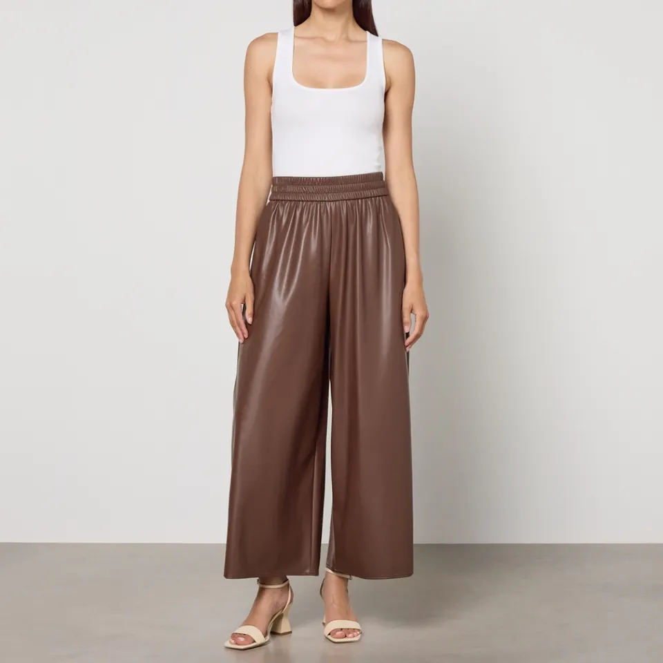 Trousers|Anine Bing Weekend Max Mara Gennaro Faux Leather Trousers - XS