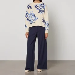 Trousers|Dr. Martens Weekend Max Mara Hidalgo Twill Trousers - UK 6