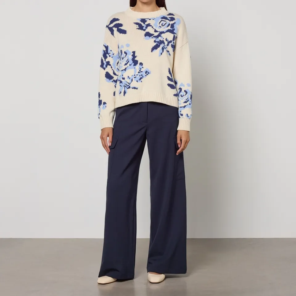 Trousers|Dr. Martens Weekend Max Mara Hidalgo Twill Trousers - UK 6