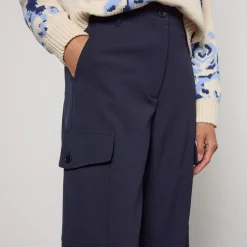 Trousers|Dr. Martens Weekend Max Mara Hidalgo Twill Trousers - UK 6