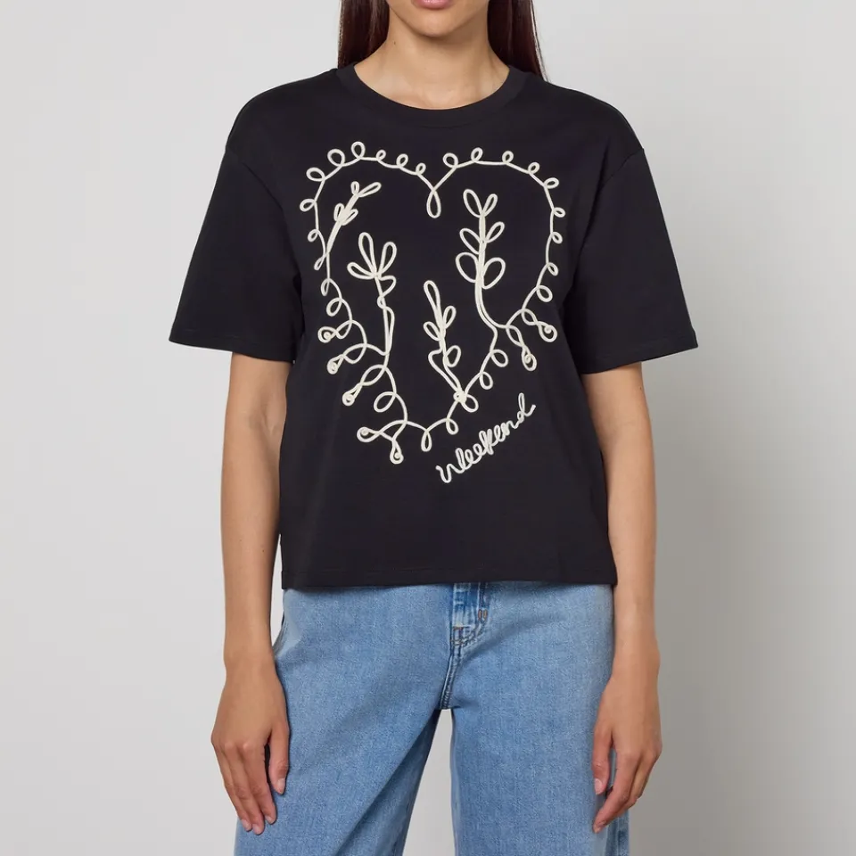 T-Shirts And Tops|Dr. Martens Weekend Max Mara Lecco Cotton-Jersey Top - M