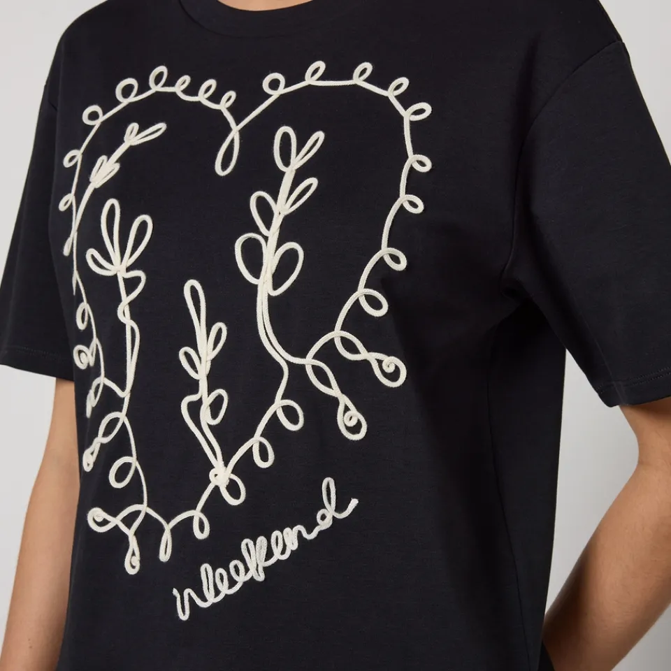 T-Shirts And Tops|Dr. Martens Weekend Max Mara Lecco Cotton-Jersey Top - M