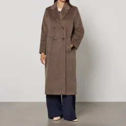 Coats|Dr. Martens Weekend Max Mara Zufolo Wool-Blend Coat - UK 14