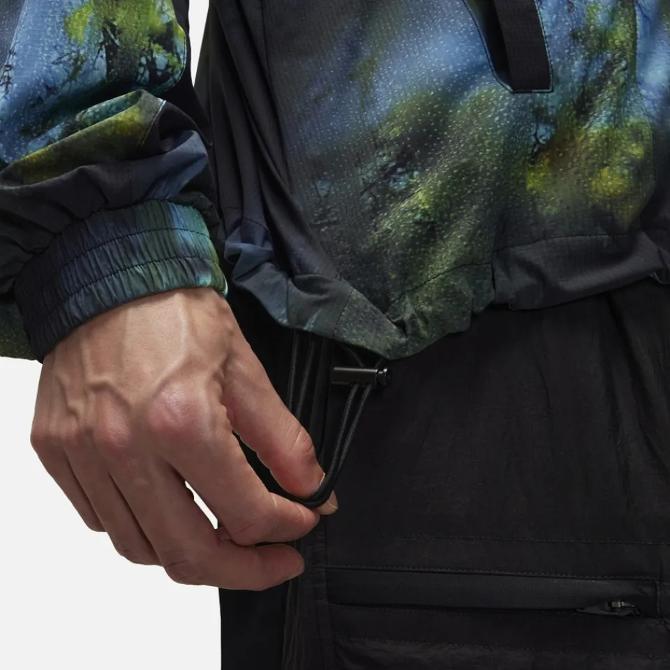 Jackets|Coats|Y-3 AOP Nylon-Ripstop Track Jacket - M