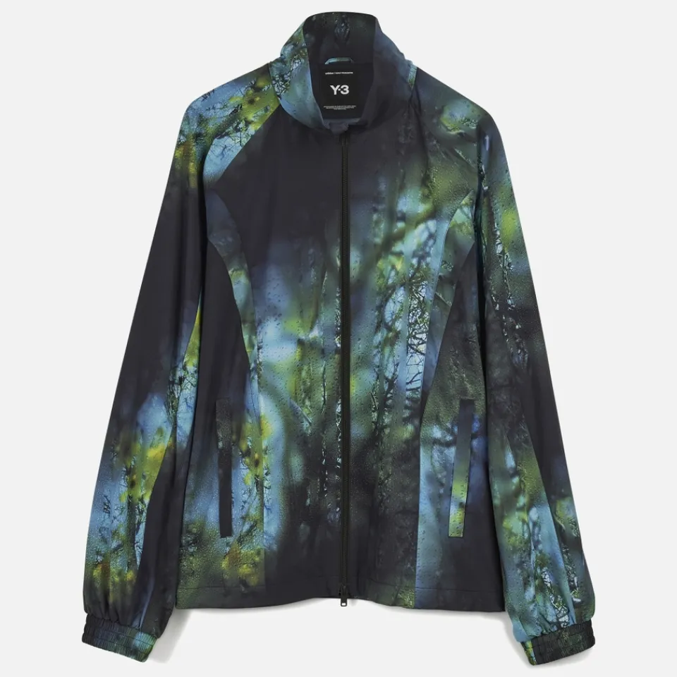 Jackets|Coats|Y-3 AOP Nylon-Ripstop Track Jacket - M
